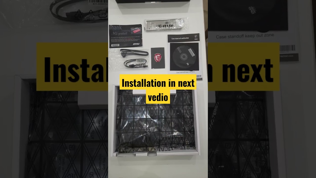 Unboxing B550 A Pro