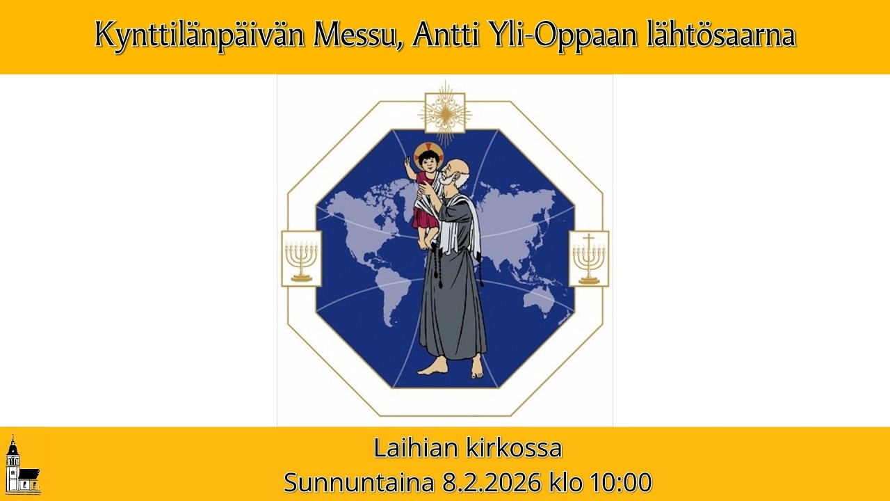 Kynttilänpäivän messu, Antti Yli-Oppaan lähtösaarna