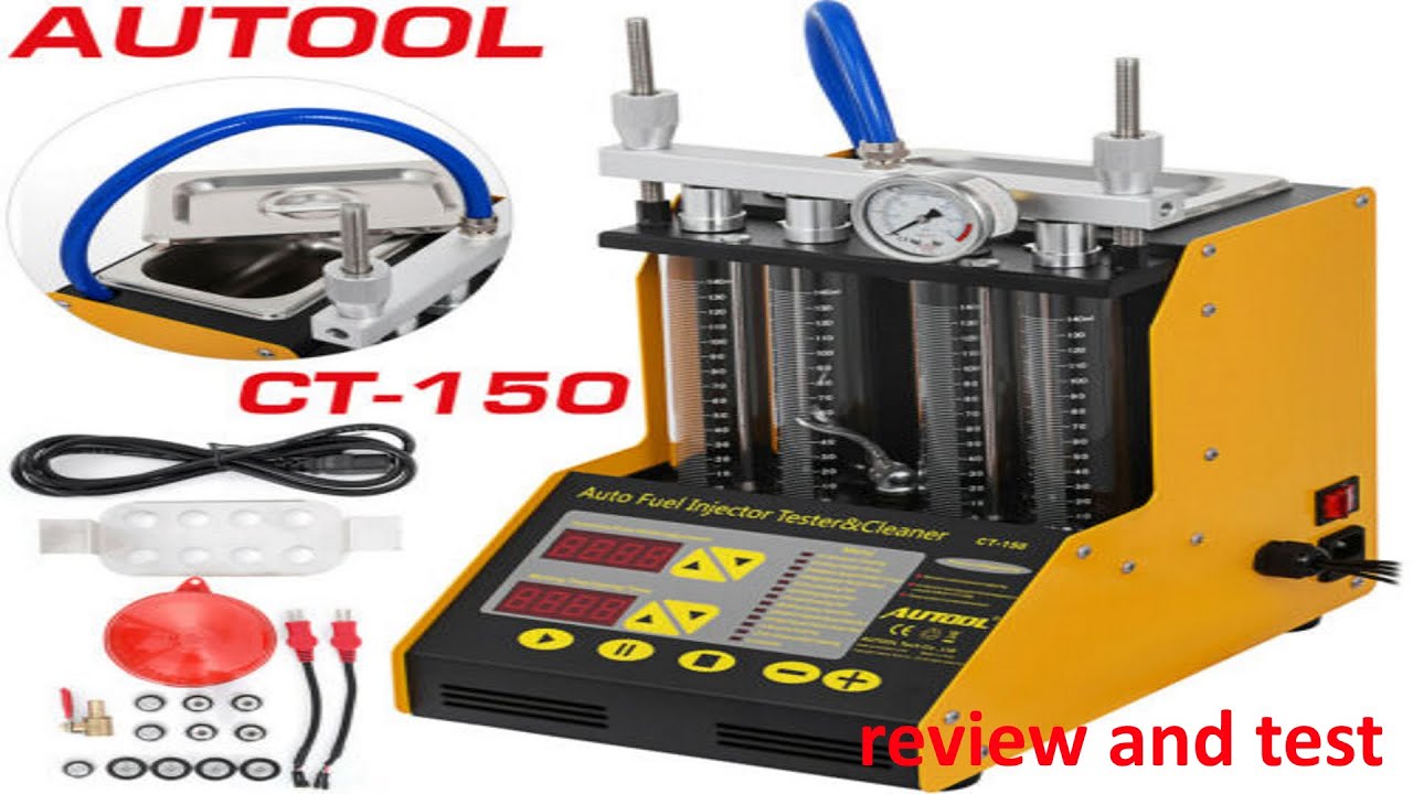 AUTOOL CT-150 injector cleaner, Review and Test