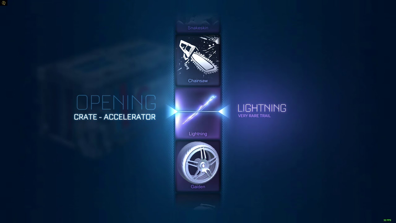 Lightning Rocket Trail - Very Rare