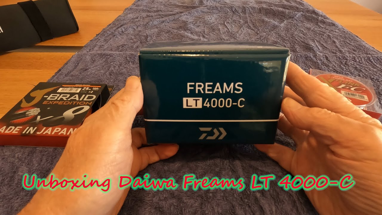 Unboxing Daiwa Freams LT 4000 C