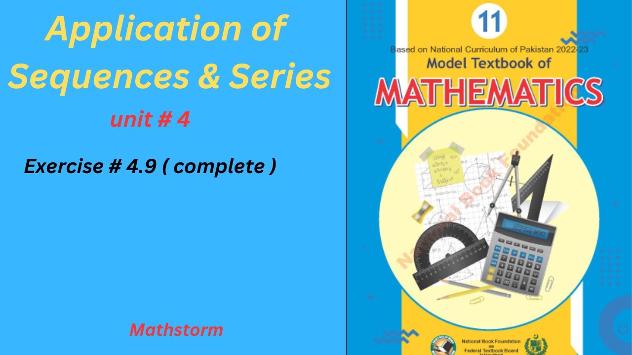 Application of Sequences & Series