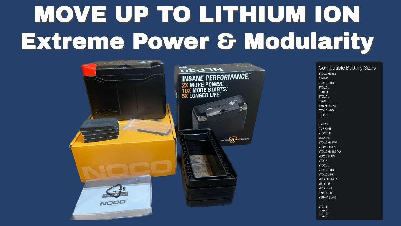 REVIEW: NOCO NLP20 No Mess Lithium Ion Battery for my Polaris Ranger 570 Crew