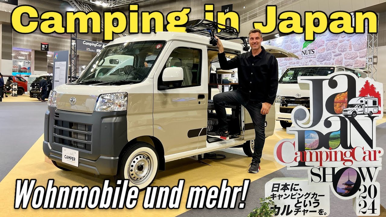 Camping in Japan: Micro-Vans und Luxus-Busse - so machen Japaner Urlaub | Wohnmobile | Camper  Vans