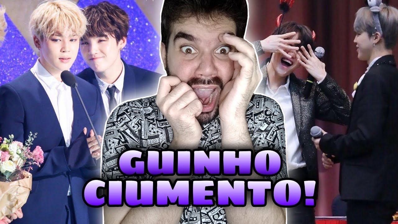 MOMENTOS DE CIÚMES DE YOONMIN | GUINHO SUPER BRAVO COM O JIMIN