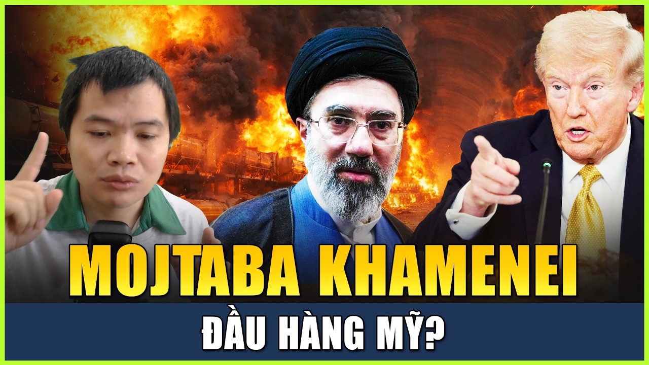 Live 24-03 (Tối): L&atilde;nh Tụ Iran Mojtaba Khamenei Ra Lệnh Đ&agrave;m Ph&aacute;n Đ&igrave;nh Chiến Với Mỹ?