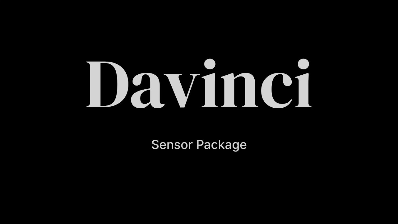 Davinci Example: Sensor Package