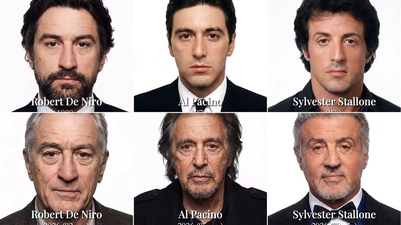 Hollywood Actors Young vs Old: Stunning AI Transformations (Then and Now 2026) Part 2