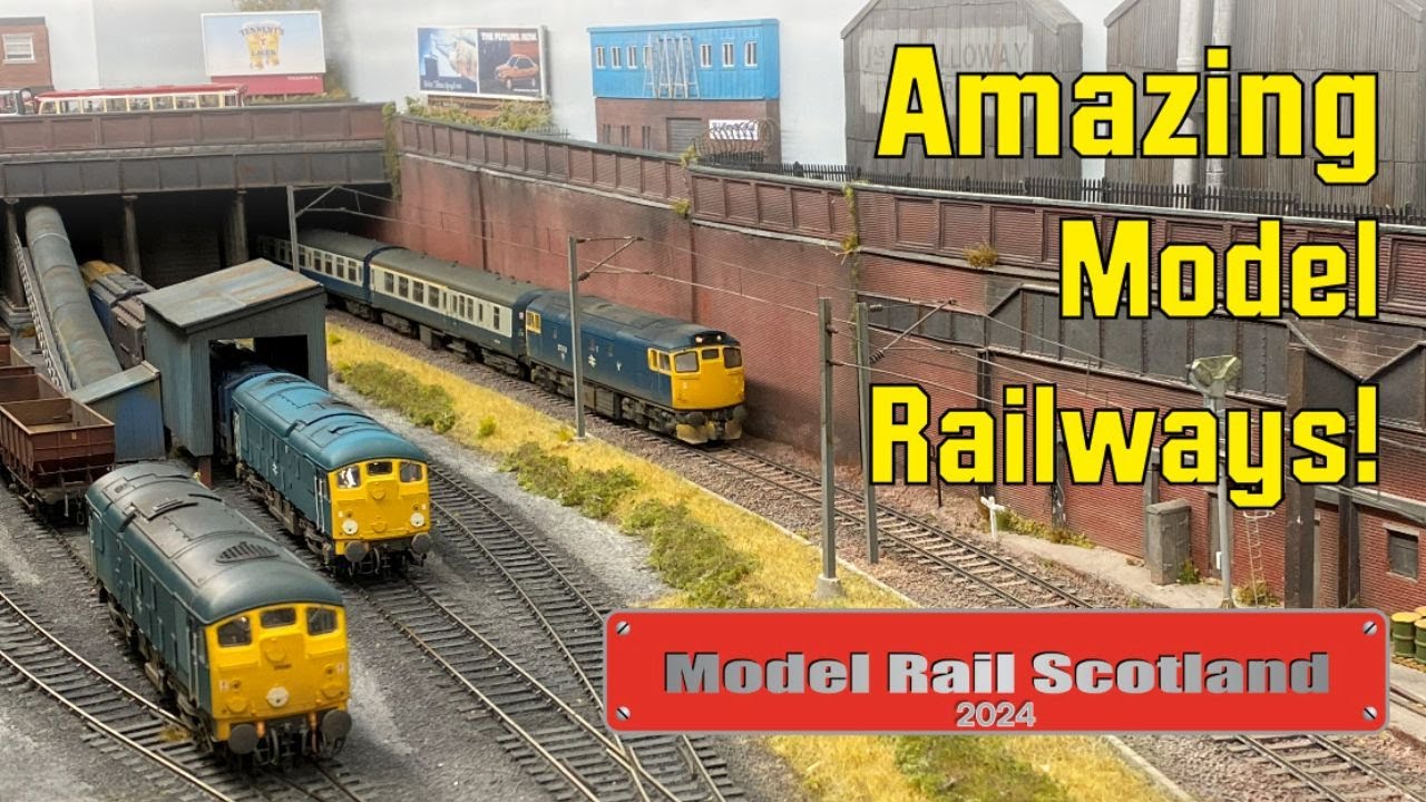 The Most Amazing Model Railways Ever Built - Model Rail Scotland 2024
