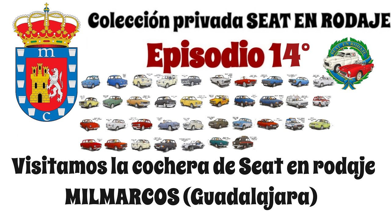 Visitamos la cochera de Seat en rodaje en Milmarcos