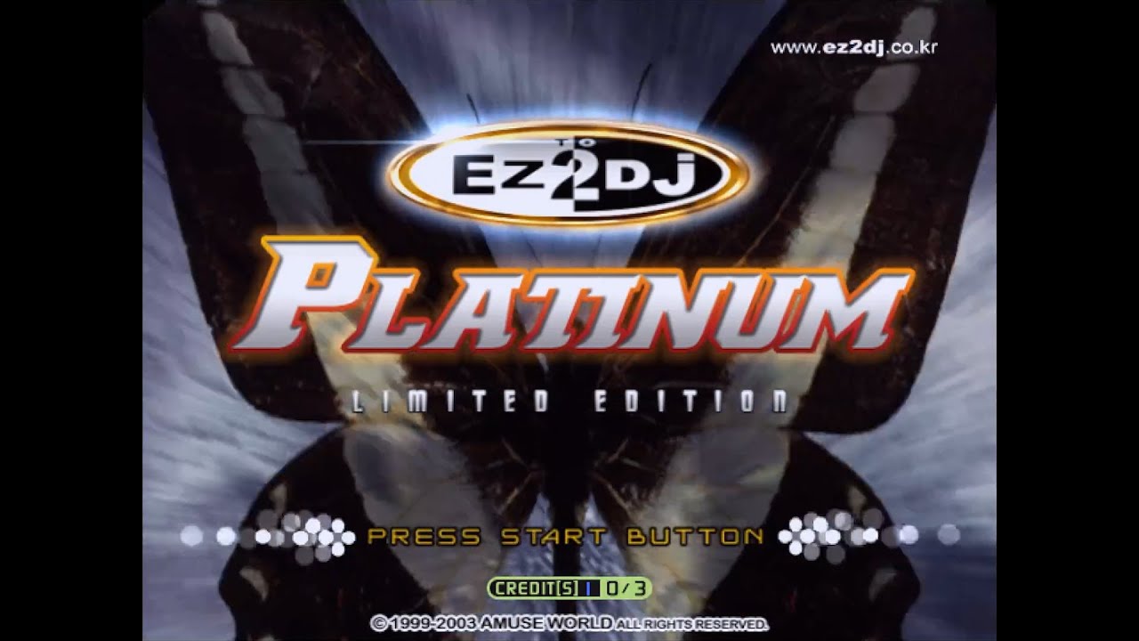 [EZ2DJ : PLATINUM] Title Screen & All Theme [2X Upscale]