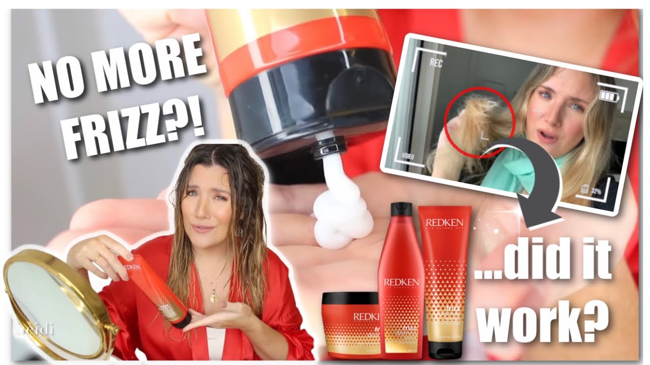 NO MORE FRIZZ??! I TRY THE ENTIRE REDKEN FRIZZ DISMISS LINE !