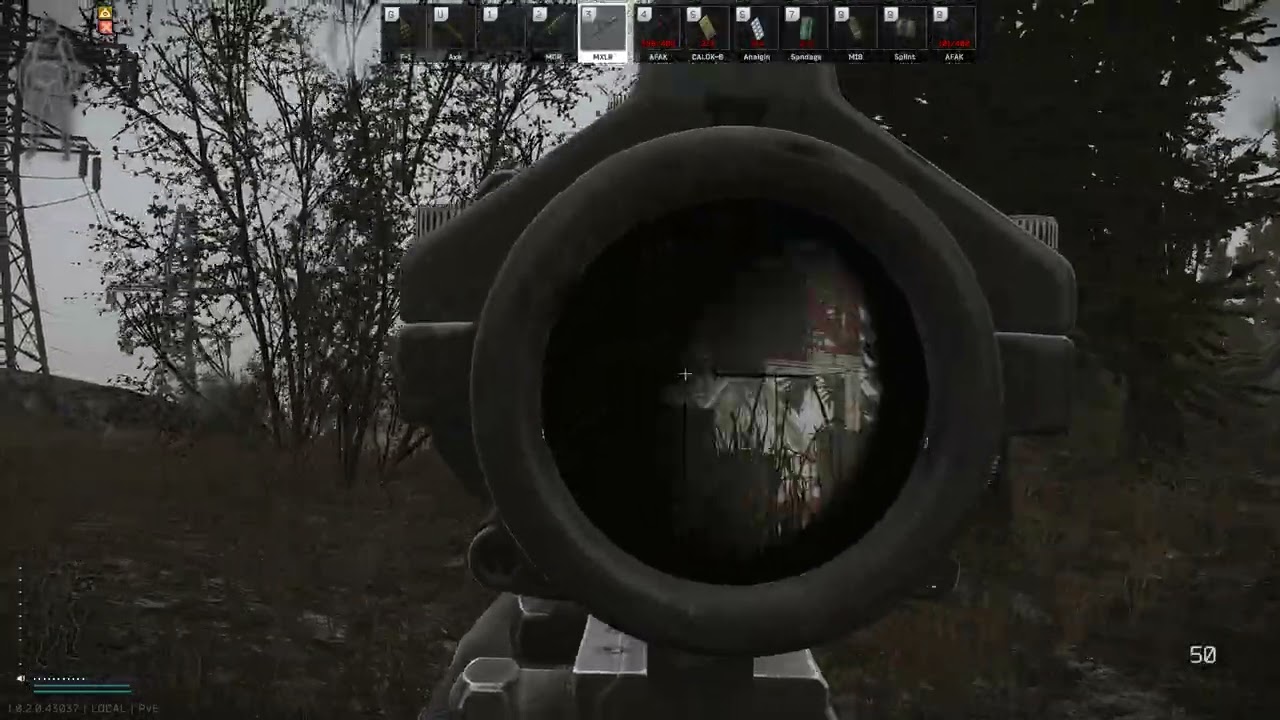 Escape From Tarkov PVE all goons killed with level 3 armor on.