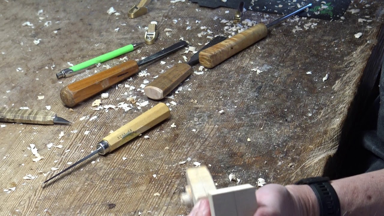 Violin maker Peter Westerlund Part 62. The pegbox