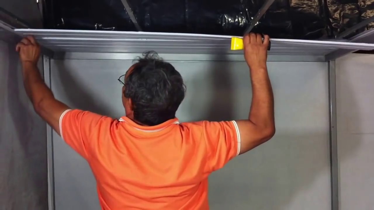 Vídeo de como colocar forro pvc
