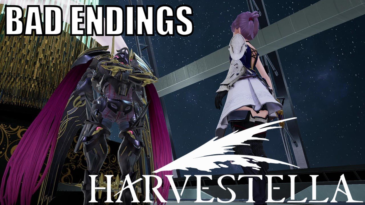 HARVESTELLA - BAD ENDINGS | Double Helix and Fantine ending