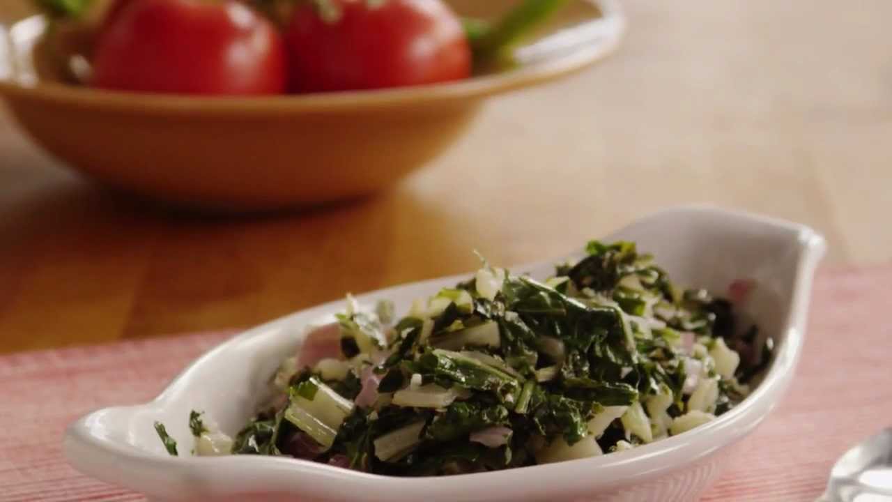 How to Make Sauteed Swiss Chard with Parmesan Cheese | Allrecipes.com