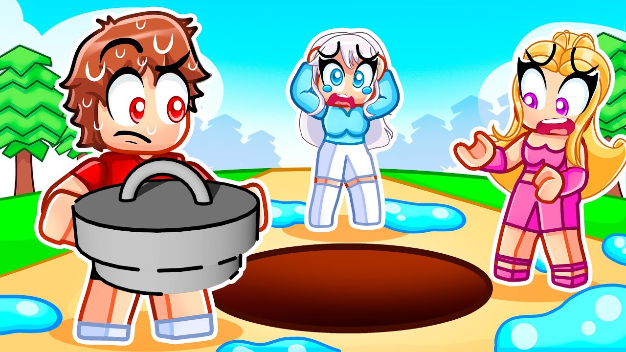 Draining ALL THE WATER in Roblox Build a Boat With MY CRAZY FAN GIRLS