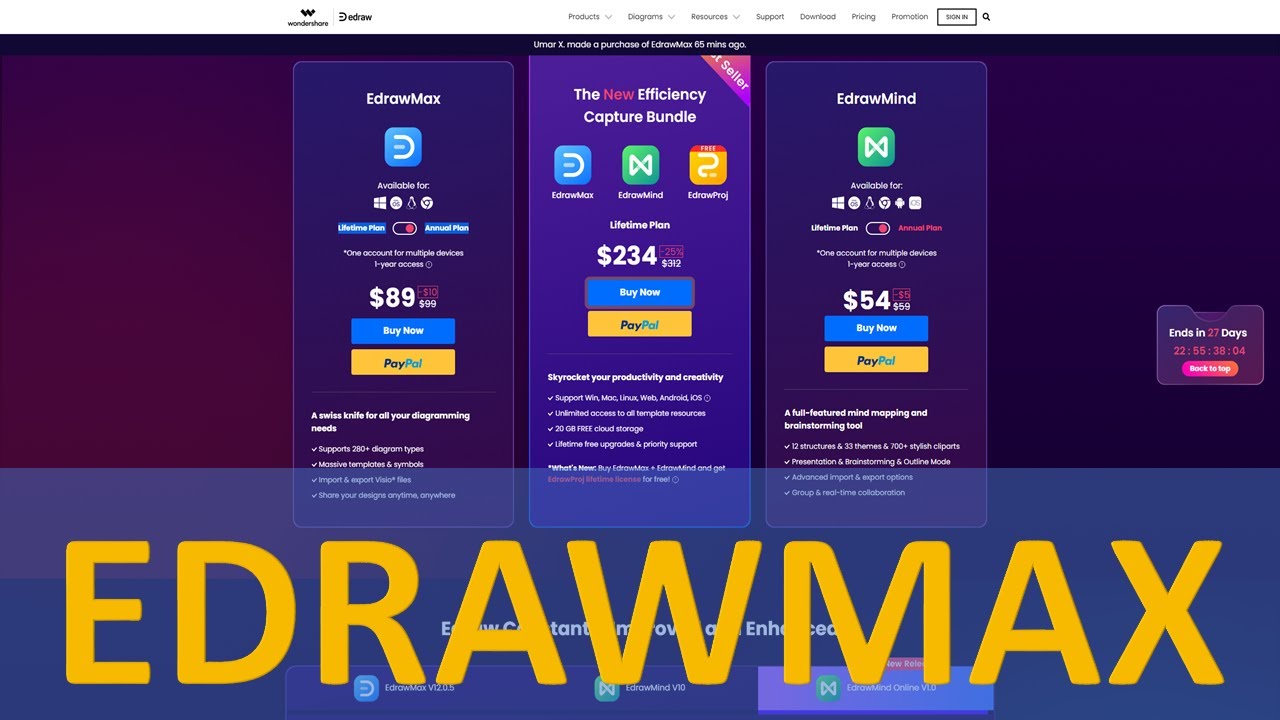 EDRAWMAX - Tvorba plánov, schém, štruktúr, procesov, diagramov, myšlienkových máp a mnoho ďalšieho..