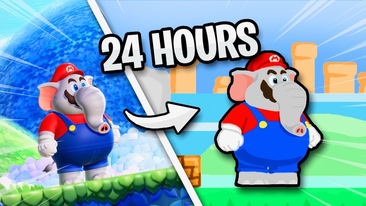 I Made Super Mario Wonder in 24 Hours