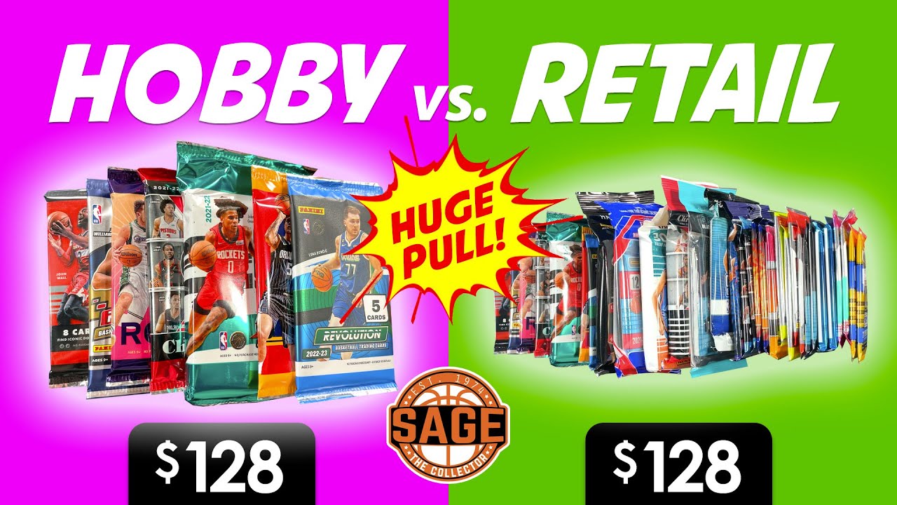 $128 Hobby vs. $128 Retail Basketball Card Packs 🔥 HUGE Luka Doncic!