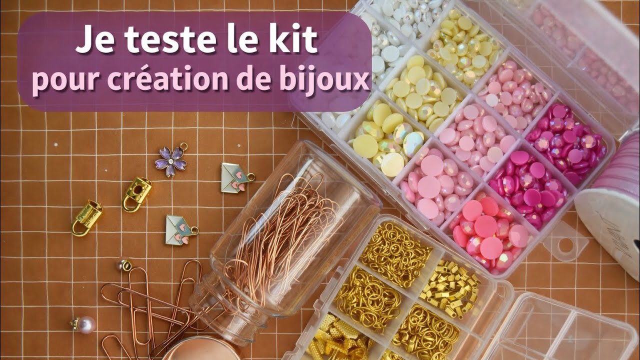TEST DU KIT BIJOUX ACTION ! ￼ TUTO, FERMETURE À TROMBONE DISSIMULÉE POUR ALBUM JUNK ETC… 