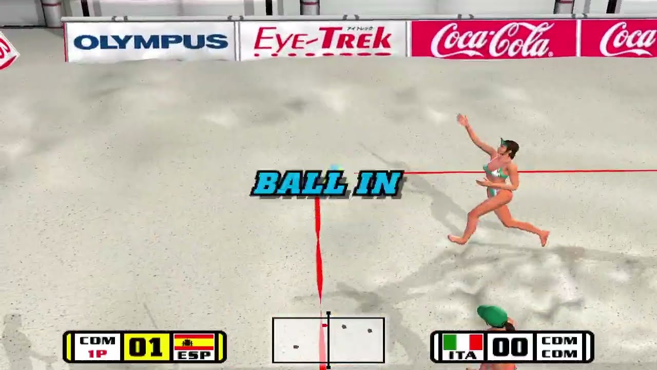 BEACH SPIKERS (GAMECUBE) SPAIN VS. ITALY 2-13-26 #gaming #sega #gamecube #volleyball #nintendo