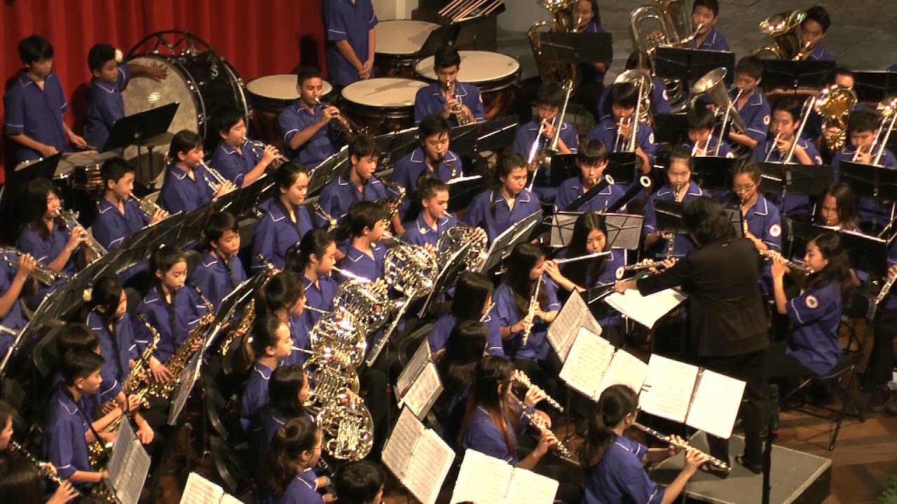 Kaimuki Middle School Symphonic Winds - Seasons - Ala Moana Center Stage 12/20/2017