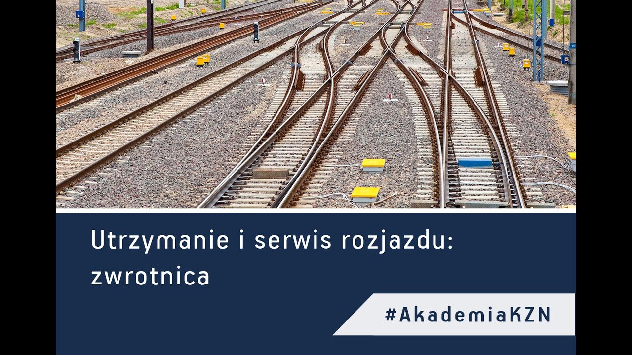 Utrzymanie i serwis rozjazdu: zwrotnica
