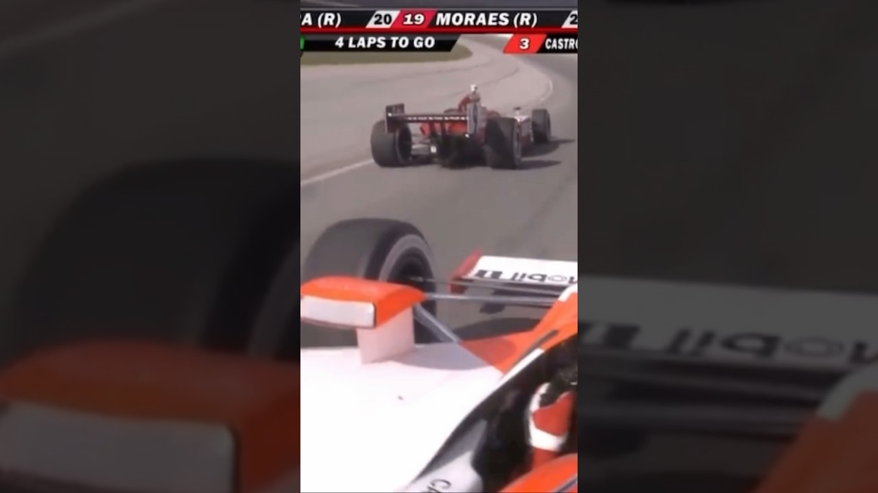 CRAZY CLOSE finish at Chicagoland in 2008. Dixon called the winner, Castroneves wins after review