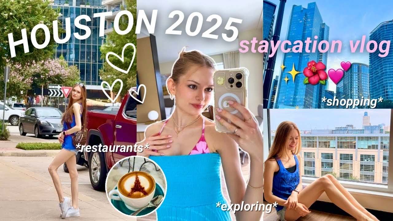 HOUSTON TRIP VLOG 🌺✨ | junior year summer (xxl vlog)