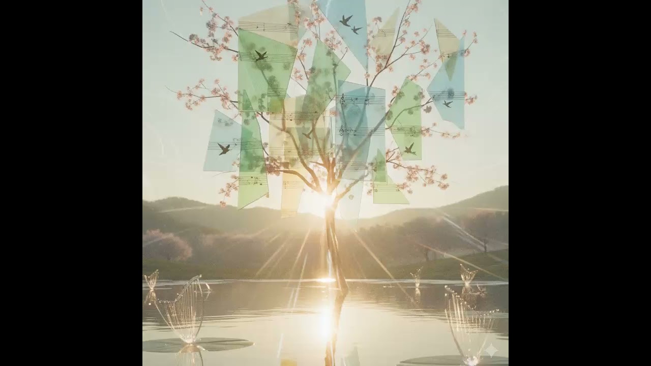 Spring Breeze Melody 🌿 | Uplifting Ambient Piano & Flute