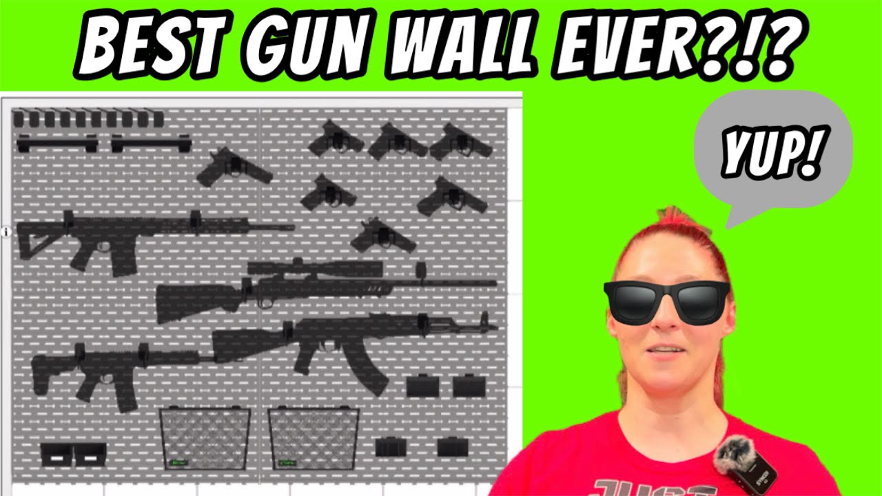A look at the best gun wall&hellip;ever?!? - Lockdown Secured SecureWall System