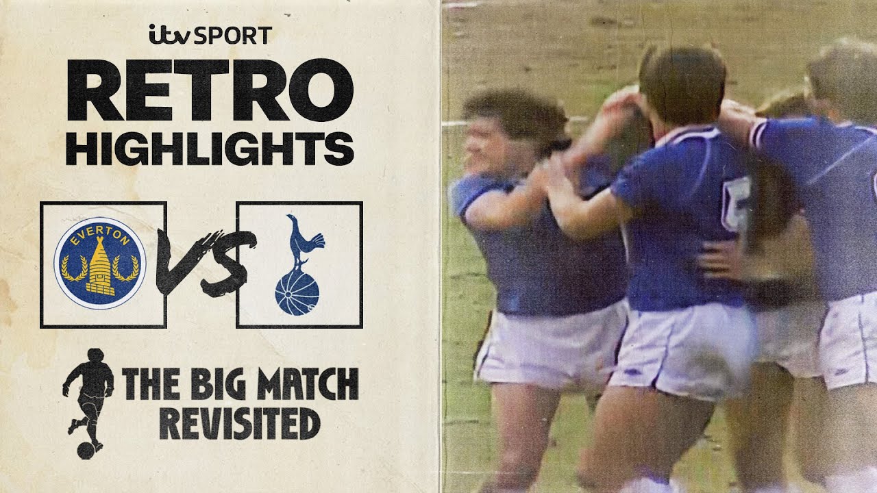 RETRO HIGHLIGHTS: Everton vs Tottenham | 1983 | The Big Match Revisited