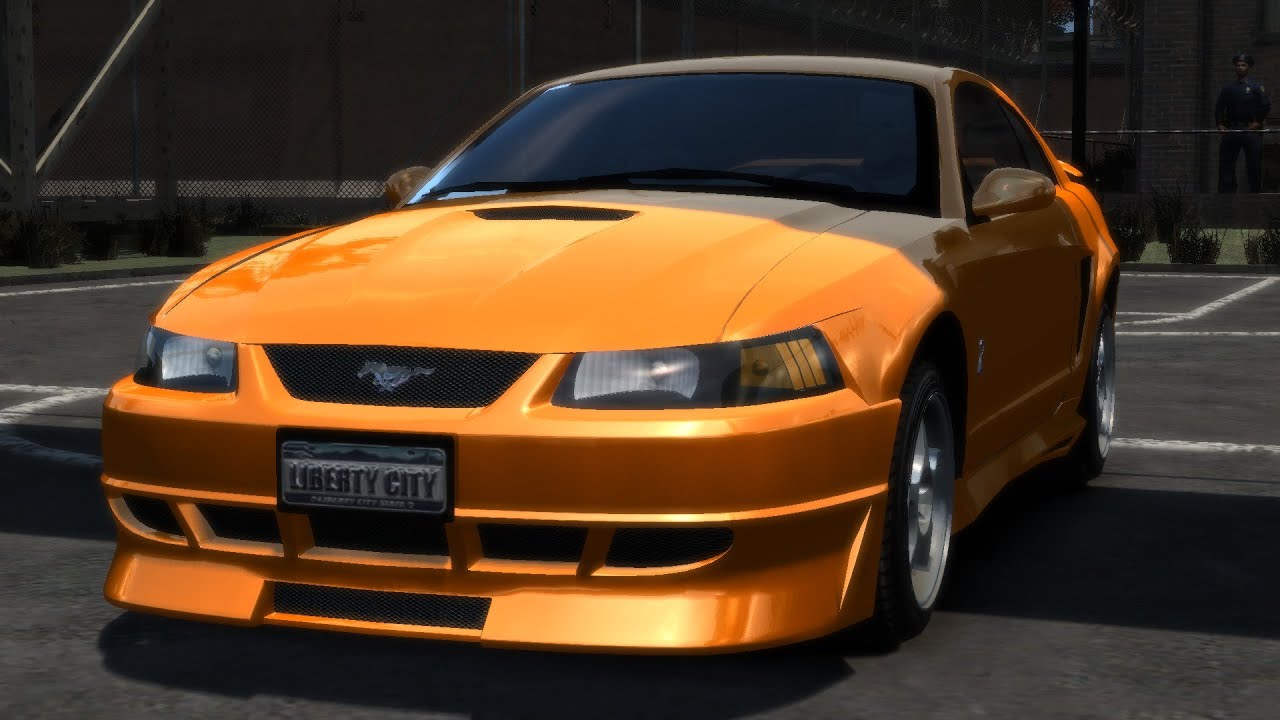 GTA IV - Ford Mustang SVT Cobra Crash Testing - ThunderLY