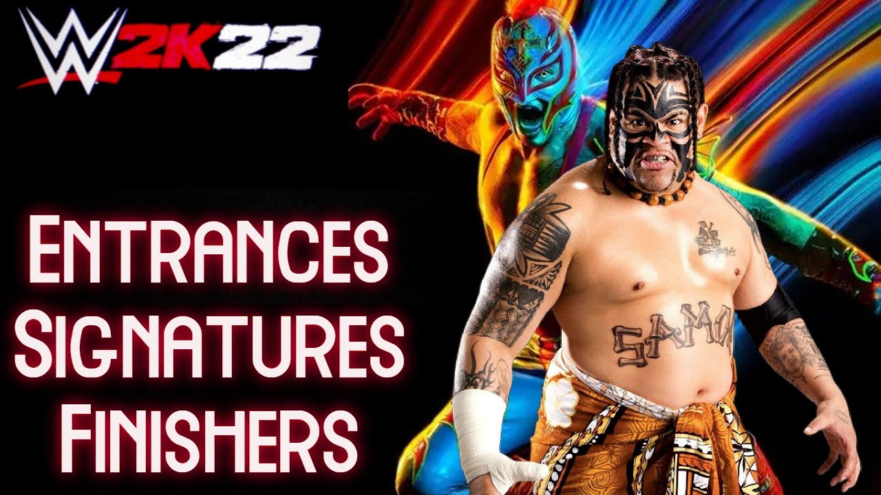 WWE 2K22 Entrances/Signatures/Finishers: DLC Umaga