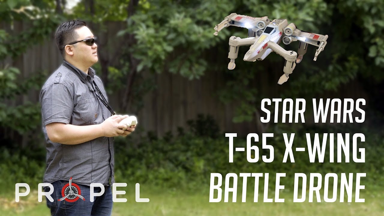 Star Wars T-65 X-Wing Battle Drone - Propel | Unboxing & Review