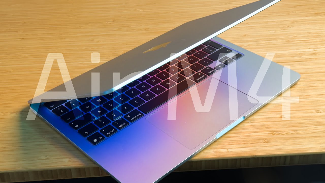 Unboxing + hands-on do MacBook Air (M4) na cor azul-céu!