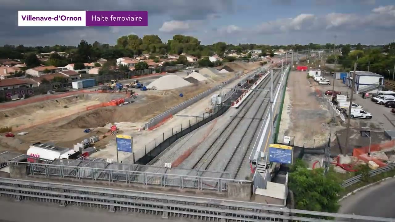 Aménagements ferroviaires au sud de Bordeaux : retour sur 14 mois de chantier