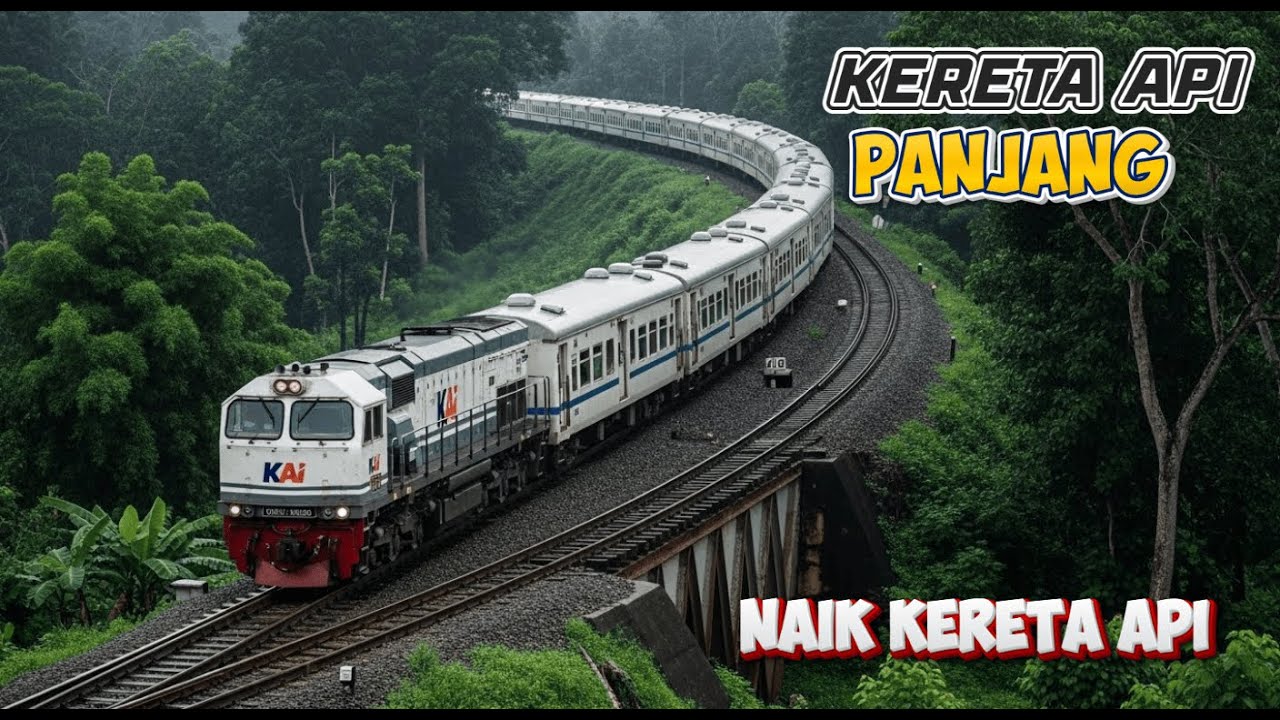 KERETA API MENIKUNG CEPAT SEKALI