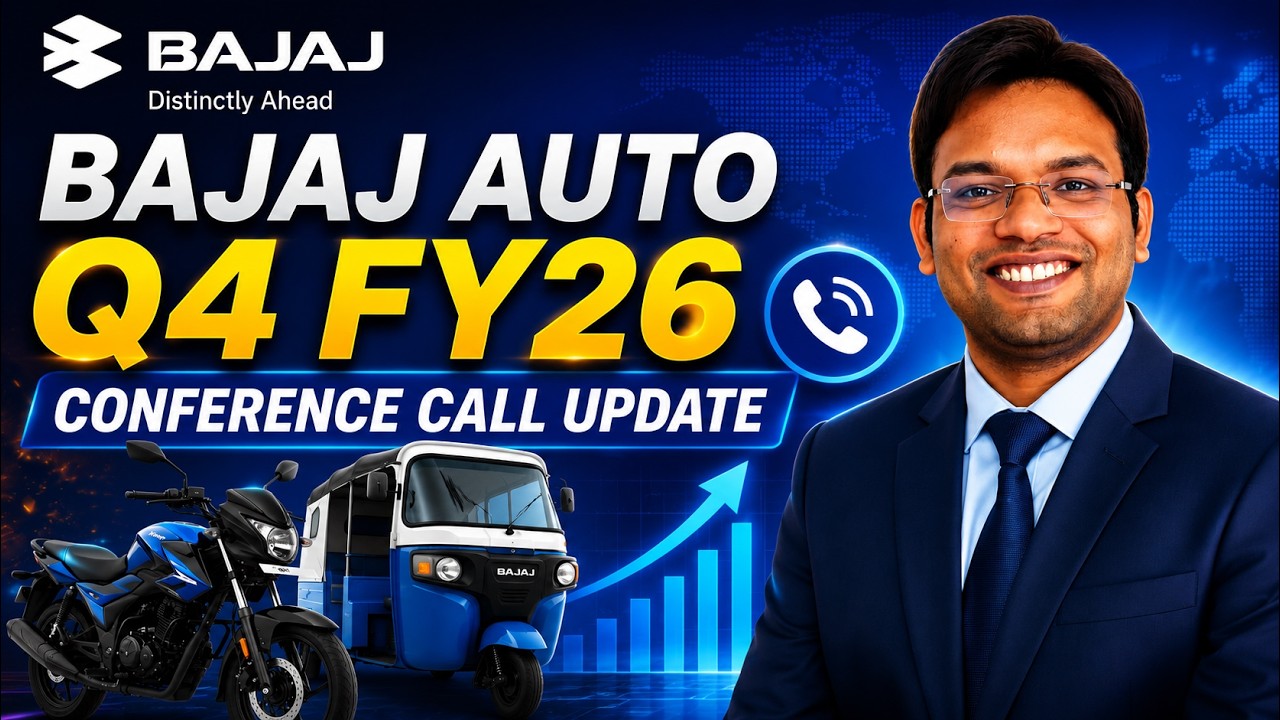 Обновленная информация с конференц-звонка компании Bajaj Auto за 4 квартал 2026 финансового года.