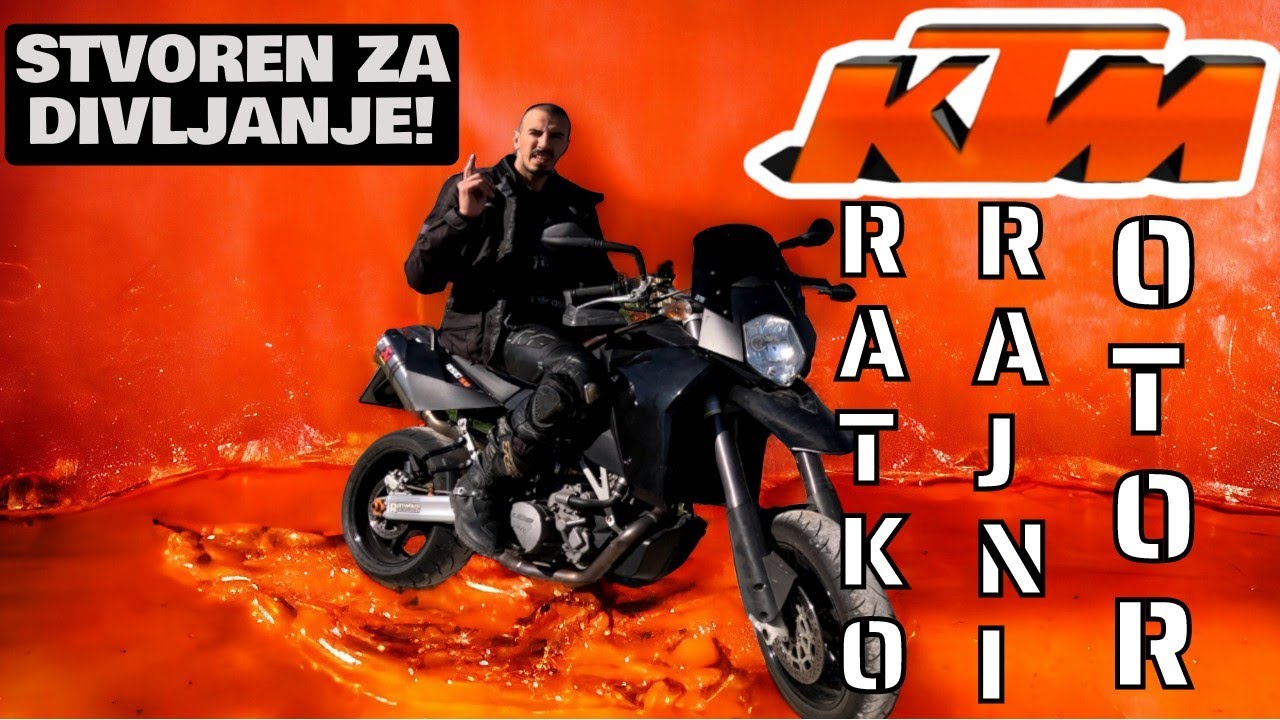 Najsnažniji Supermoto ? KTM 950 SM 2005 / Recenzija / Test / Review