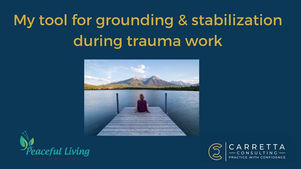 My tool for grounding & stabilization during EMDR
