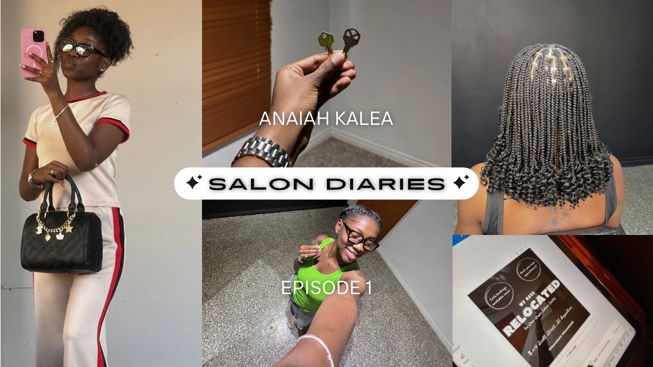SALON DIARIES | Salon Hunting, New Salon Suite, Cleaning, Moving & Work Clothes Haul