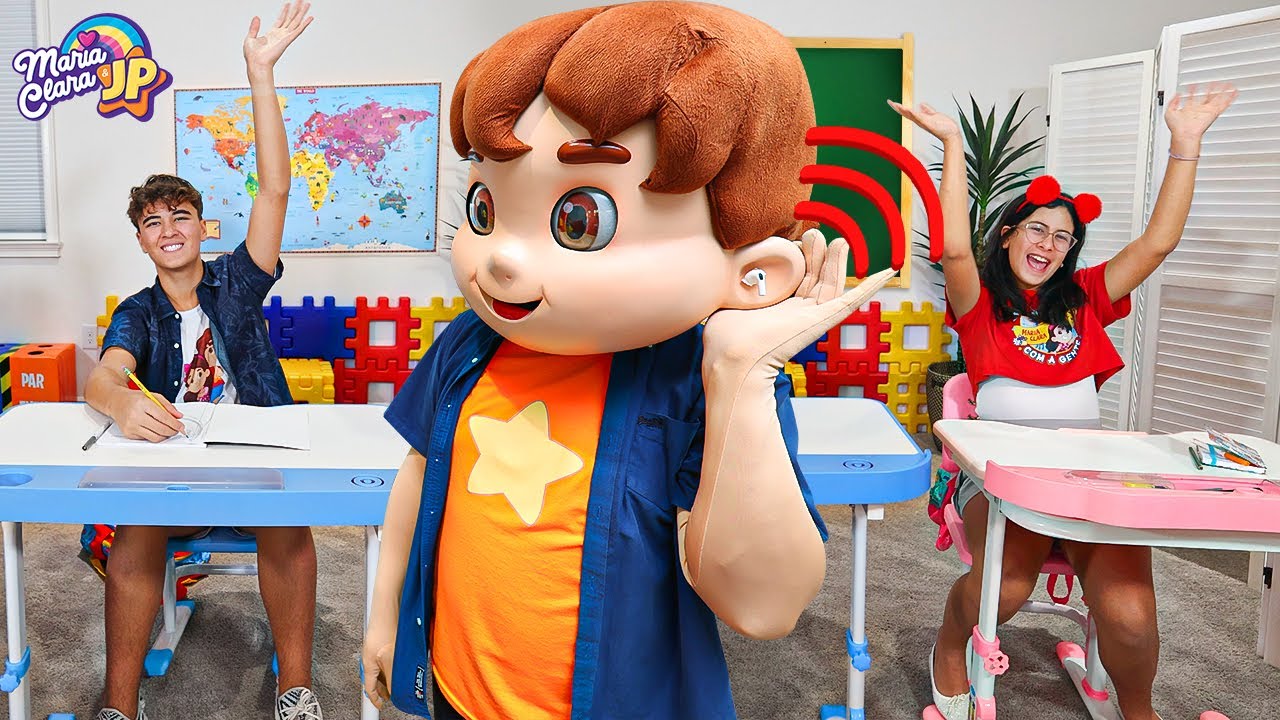 Maria Clara e JP aprendem que é ruim colar na prova