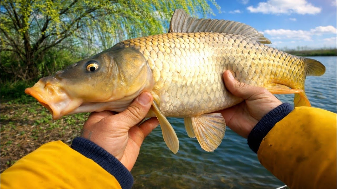 PESCUIT PE CANAL CRAP SALBATIC SI CARAS LA UNDITA MI-A RUPT FIRUL