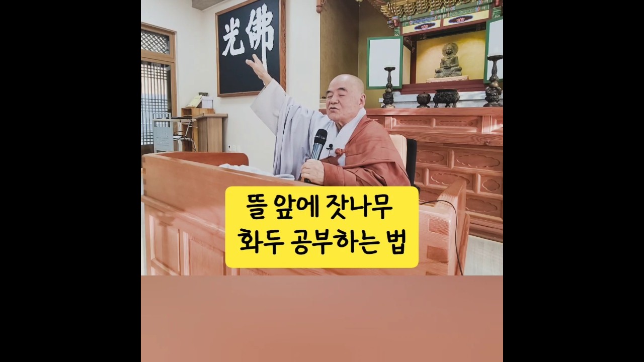#혜국스님 #화두 참선하는 법 #선명상