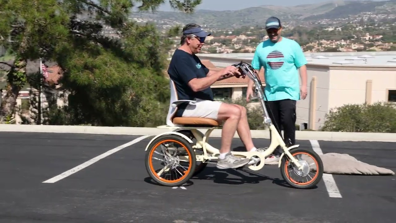 Easy Rider Compact Mobility Trike Scooter Fits Riders 5' - 6'4