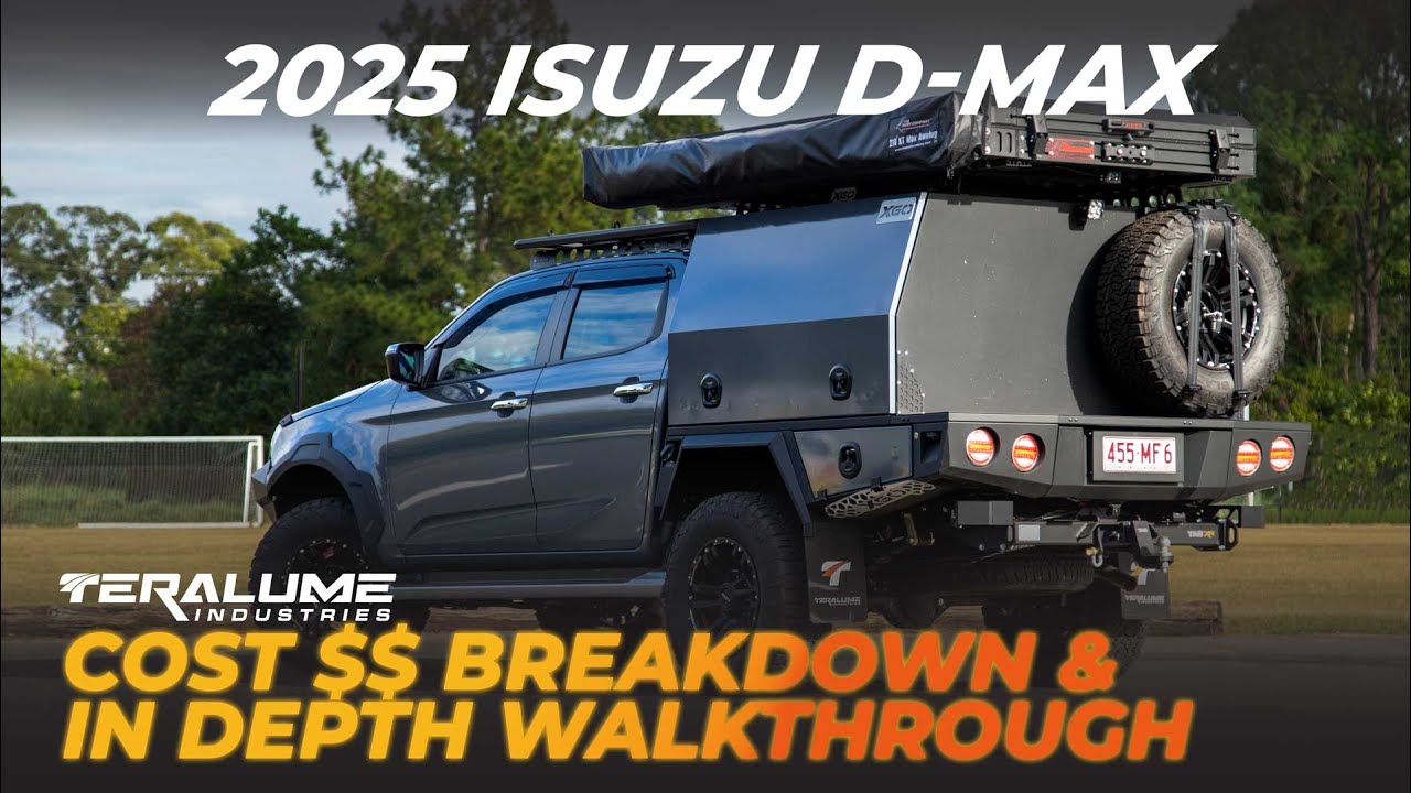 Isuzu D-MAX Gets Touring XGO™ Chassis Mount Tray & Canopy Build | Teralume Industries