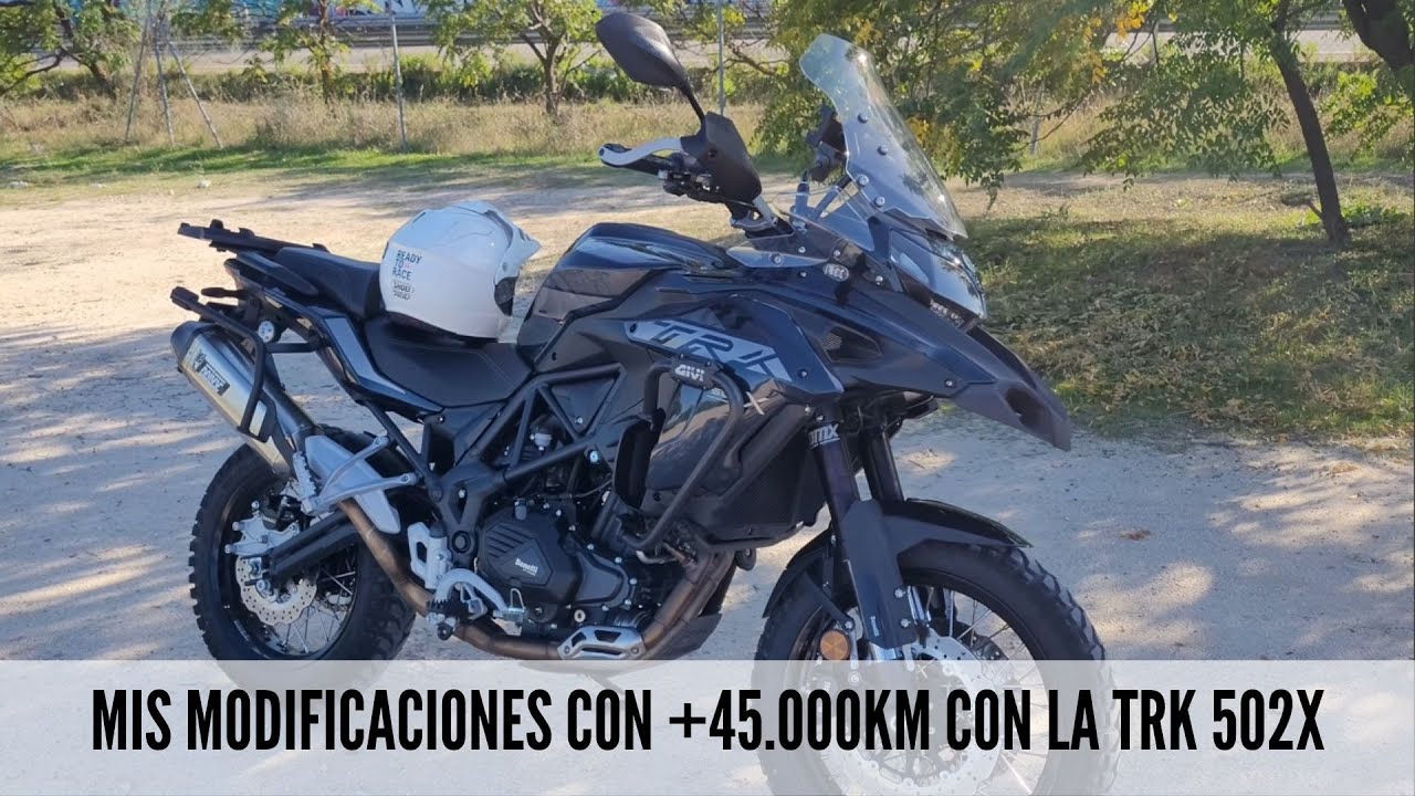 ¿Quieres mejorar tu Benelli TRK 502X?.